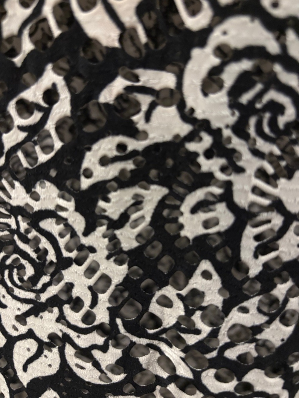 Goodtime USA Black & White Floral Long-Sleeve Sheath Dress - Size L - Picture 4 of 7